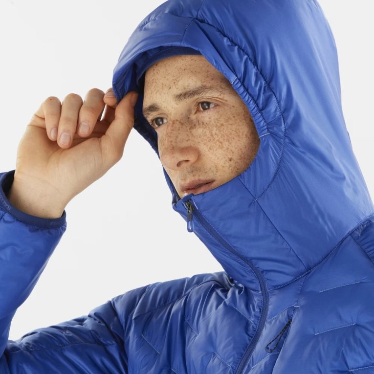 Salomon Outline Primaloft Men's Insulated Jackets Blue | CA 30T62